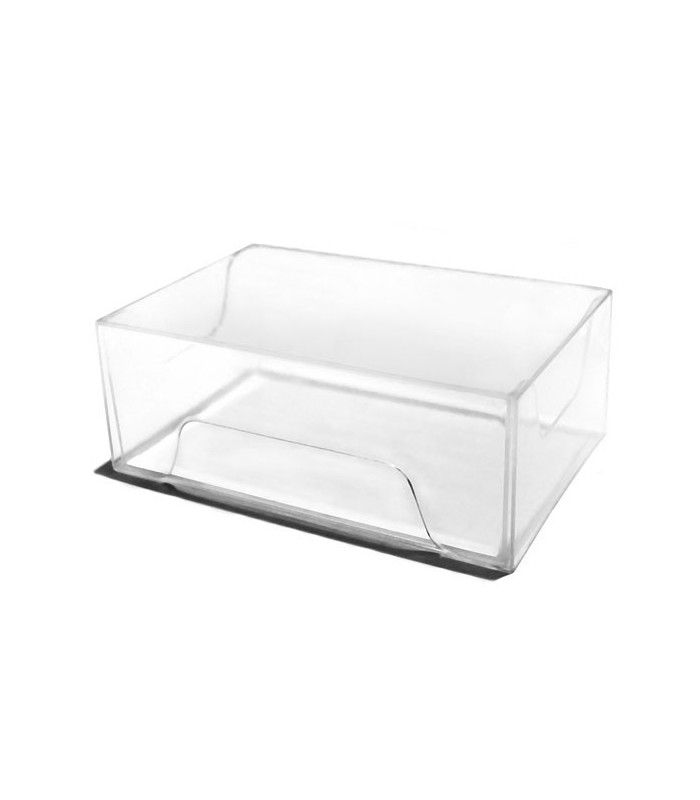 Caja de almacenamiento de metacrilato de alta transparencia caso