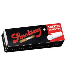 Smoking Deluxe 1.1/4 + Tips hojas de fumar y tips