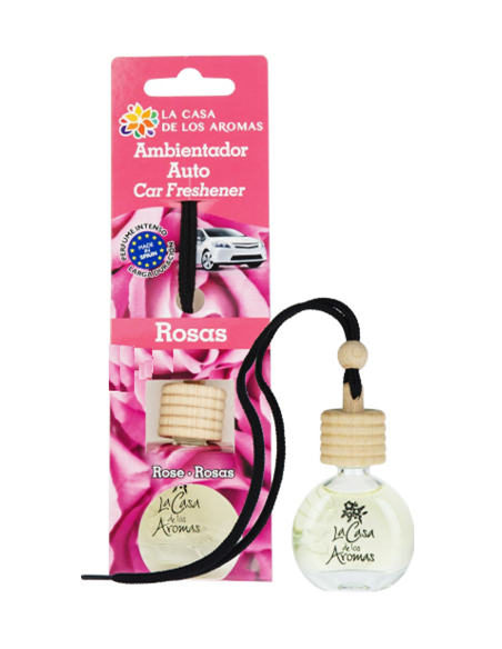 AMBIENTADOR COCHE ROSAS