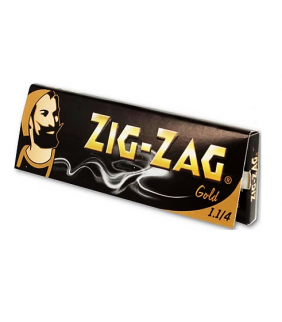 ZIG-ZAG Gold 1.1/4 papel de fumar premium para estanco y vending