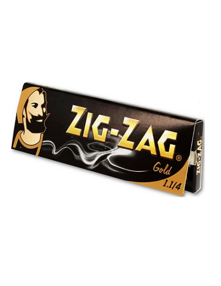 ZIG-ZAG Gold 1.1/4 papel de fumar premium para estanco y vending