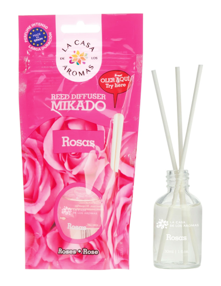 MIKADO REED DIFFUSER ROSAS