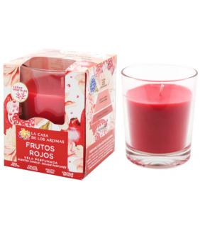 VASO VELA PERFUMADA FRUTOS...