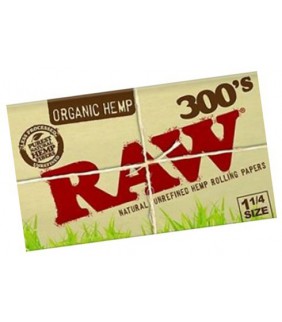 RAW Orgánico 1.1/4 300 hojas papel ecológico