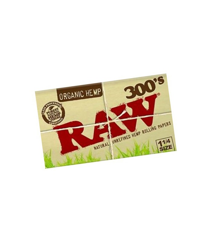RAW Orgánico 1.1/4 300 hojas papel ecológico