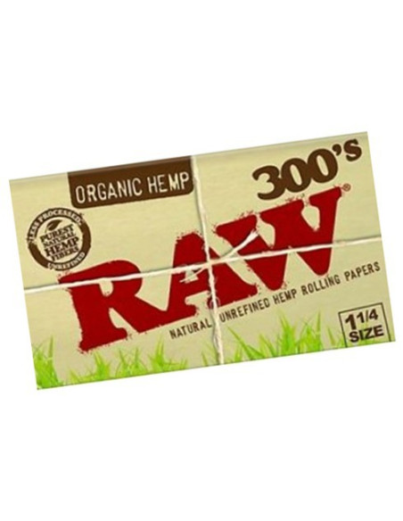 RAW Orgánico 1.1/4 300 hojas papel ecológico