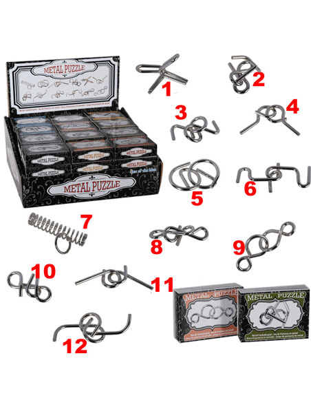MINI PUZZLE DE METAL