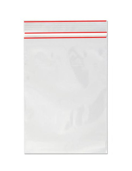 50 BOLSAS AUTOCIERRE ROJO