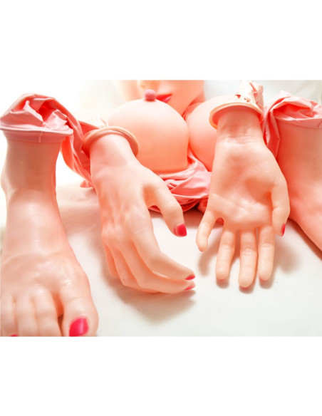 MUÑECA HINCHABLE DELUXE CON VIBRACIÓN