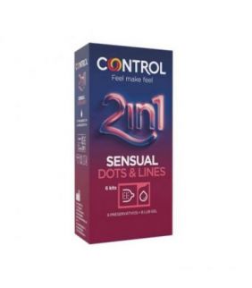 CONTROL 2 EN 1 SENSUAL 6UD