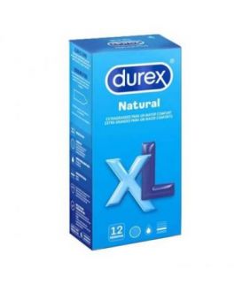 DUREX NATURAL XL 12UD