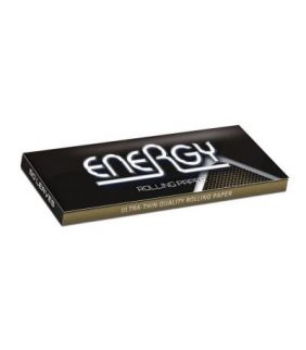 Librito de papel ENERGY Black 1.1/4 en estuche para estancos y vending