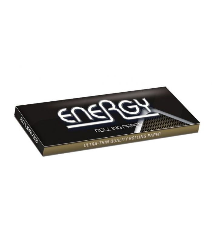 Librito de papel ENERGY Black 1.1/4 en estuche para estancos y vending