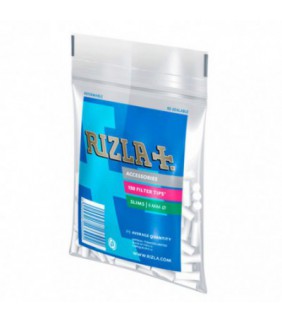 Filtros en bolsa Rizla Slim 15mm x 6mm, 150 unidades, accesorios fumador