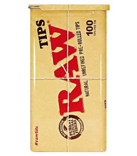 RAW TIPS EN CAJA METÁLICA