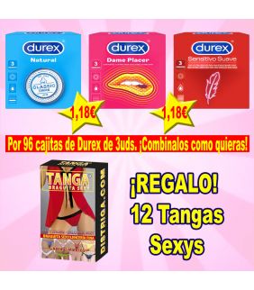 96 DUREX ¡COMBÍNALOS COMO...