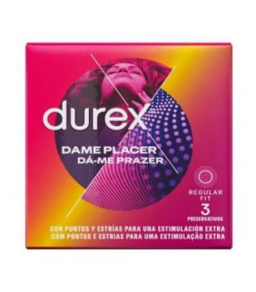 DUREX DAME PLACER 3 UNIDADES