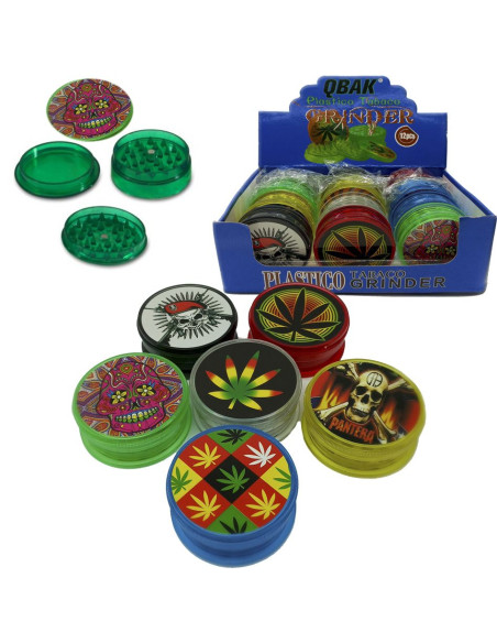 Grinder QBAK 4 partes para fumador y productos de estanco