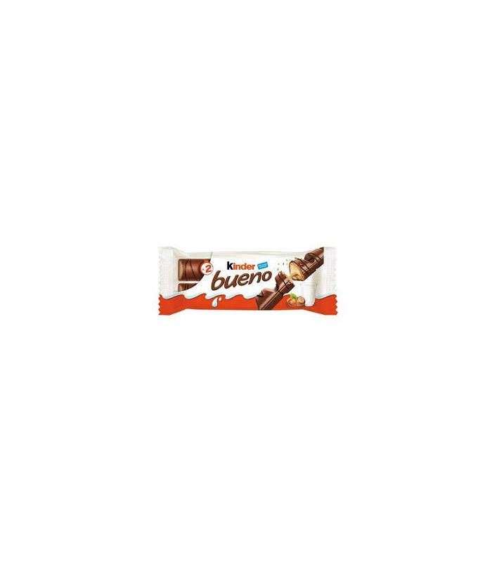 Kinder Bueno chocolate con crema de avellanas y leche dos barritas