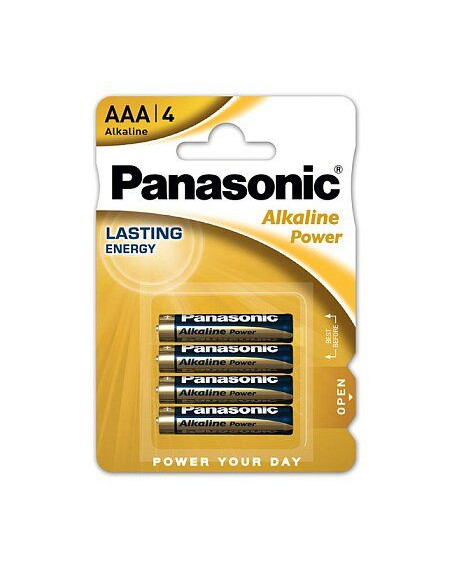 PILAS PANASONIC ALKALINE AAA