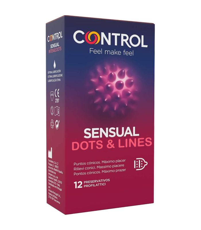Comprar condones al por mayor con caducidad de 2026 sensual dots and lines
