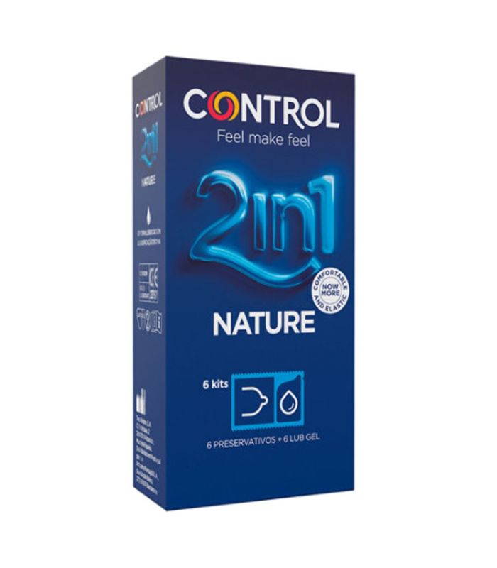 Comprar preservativos al por mayor con caducidad de 2026 2 en 1, 6 preservativos nature y 6 lub gel