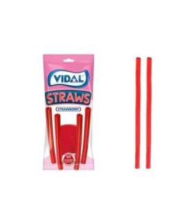 Lanzas Fresa Vidal 90g regaliz clásico sabor fresa