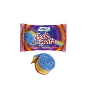 Rolla Belta Multicolor Vidal lenguas multicolor ácidas cubiertas de pica