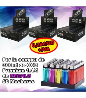 300 OCB PREMIUM 1.1/4 + REGALO