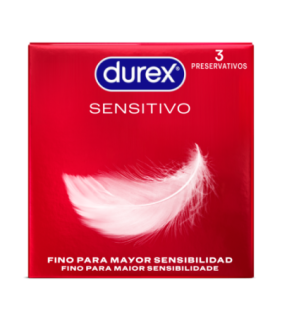 DUREX SENSITIVO SUAVE DE 3...
