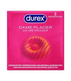 DUREX DAME PLACER 3 UNIDADES