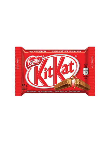 KitKat chocolatina crujiente de chocolate con leche