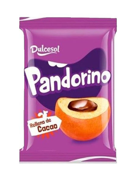 Pandorino relleno de chocolate Dulcesol para vending