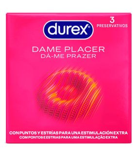 DUREX DAME PLACER 3 UNIDADES