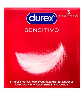 Preservativos Durex Sensitivo 3 unidades