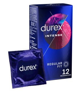 Durex Intense Orgasmic 12 unidades alta rotación para tiendas 24h y parafarmacias