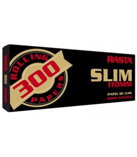 Papel RASTA Slim 300 hojas formato slim para estanco y vending