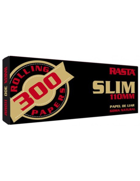 Papel RASTA Slim 300 hojas formato slim para estanco y vending