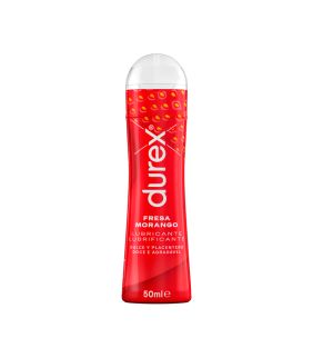 Durex Play Gel Fresa 50 ml – Lubricante sabor fresa para sexshop