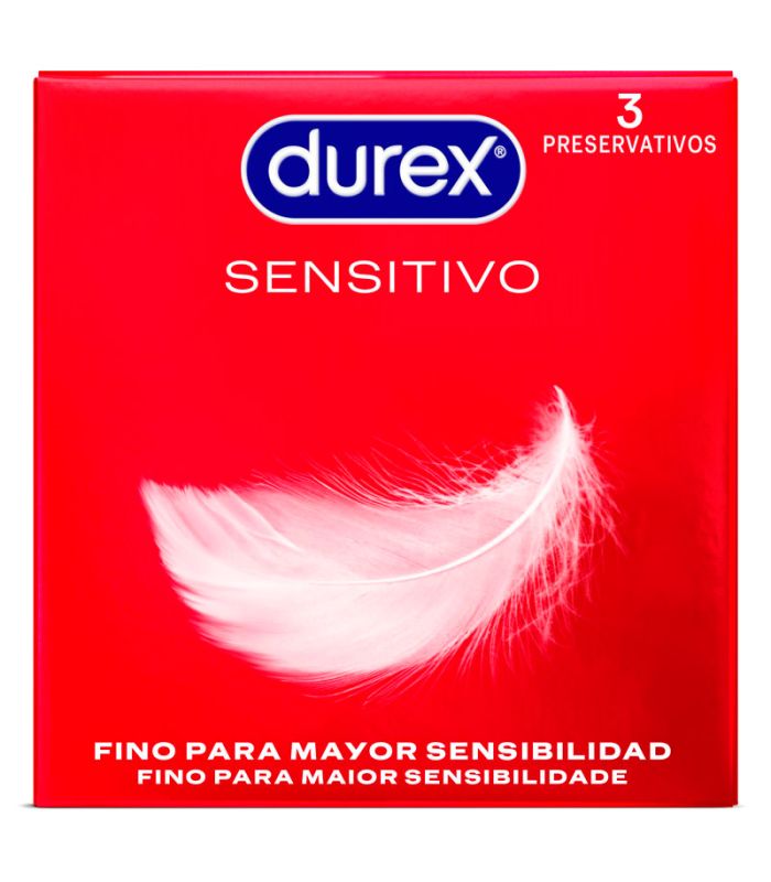Durex Sensitivo 3 unidades, Preservativos al por mayor.