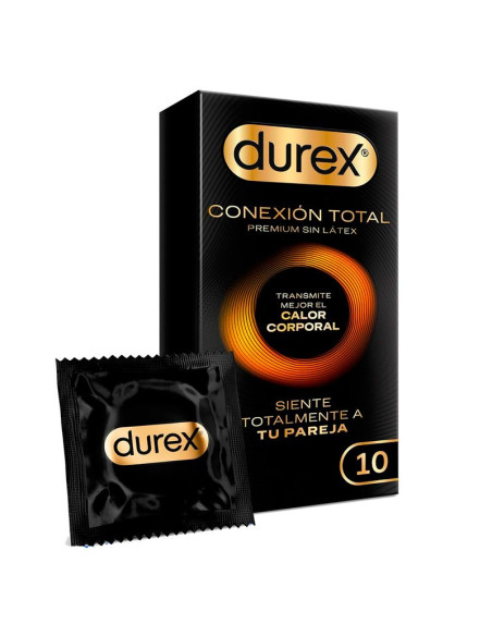 Preservativos Durex Conexión Total pack 10 para sex shop y vending