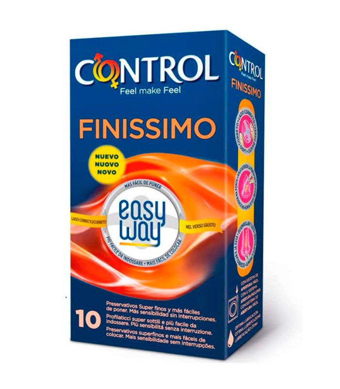 Preservativos Control Easy Way Finissimo pack 10 para puntos de vending y sex shop