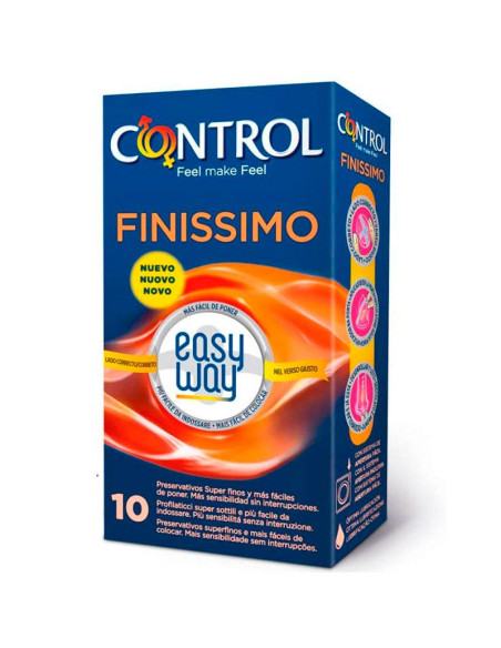 Preservativos Control Easy Way Finissimo pack 10 para puntos de vending y sex shop