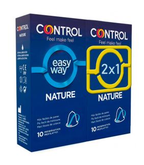 Control Nature Easy Way 2x1 pack preservativos parafarmacias
