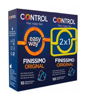 Preservativos Control Nature Easy Way 2x1 mayorista