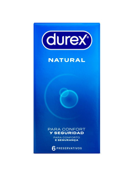 Preservativos Durex Natural 12 unidades para vending y sexshop