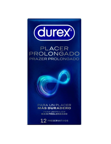 Durex Placer Prolongado 12 unidades alta rotación para tiendas 24h y parafarmacias