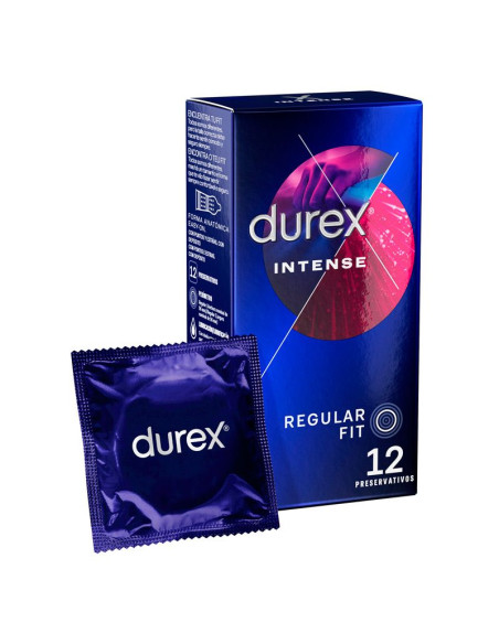 Durex Intense Orgasmic 12 unidades alta rotación para tiendas 24h y parafarmacias
