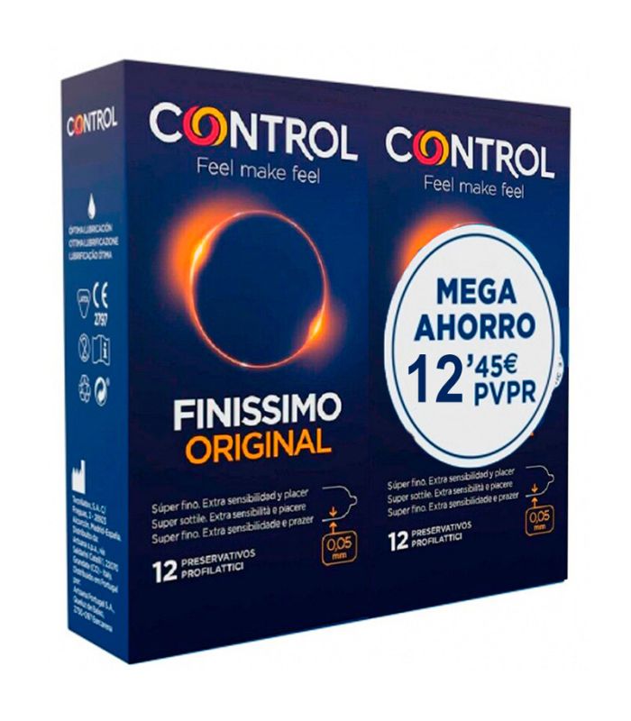 Control Finissimo Mega Ahorro – pack económico de preservativos para negocios