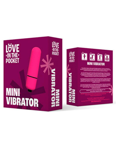 Mini Vibrador Love Bullet – Estimulador compacto para placer discreto